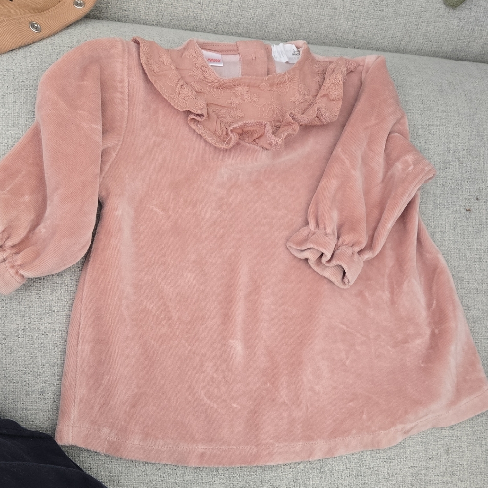 Zara Baby Velour Dress